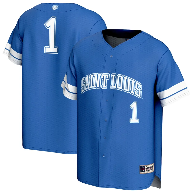 Blue Saint Josephs Hawks Lightweight Baseball Jersey GameDay Greats - Image 5