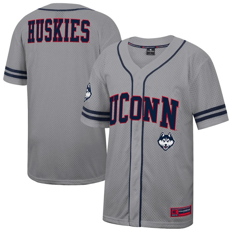 #1 Navy UConn Huskies Lightweight Baseball Jersey GameDay Greats - Image 3
