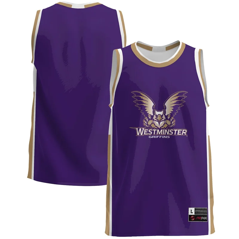 Blue Westminster Griffins Lightweight Basketball Jersey GameDay Greats 