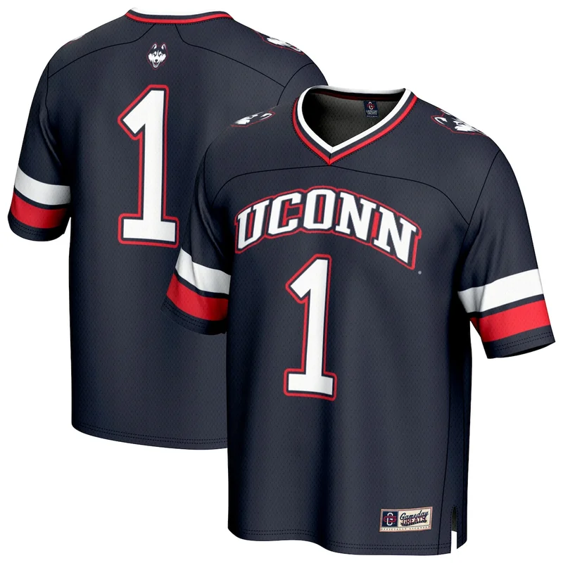 #1 Navy UConn Huskies Football Jersey GameDay Greats - Image 3