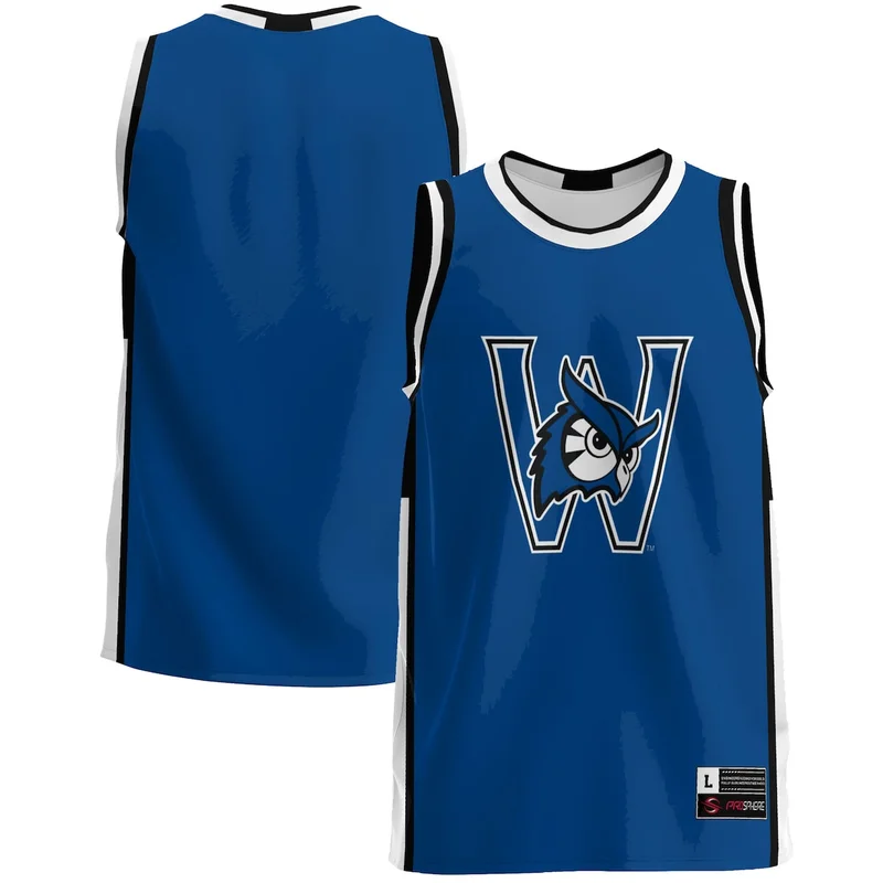 #25 Navy West Virginia Mountaineers Road Basketball Jersey - Image 5