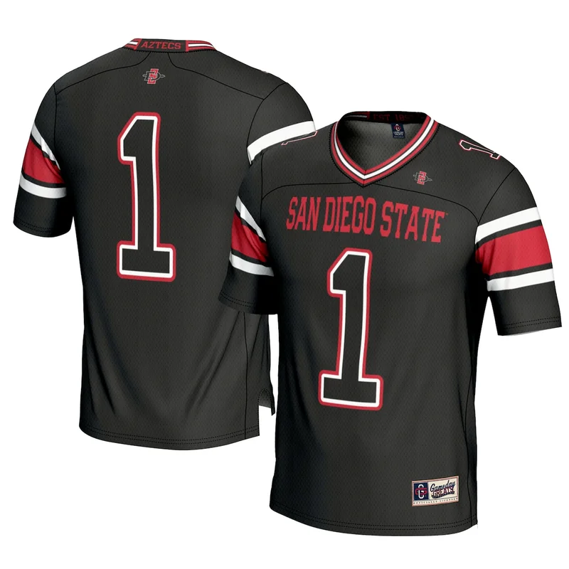 #1 White San Diego State Aztecs Football Jersey GameDay Greats - Image 3