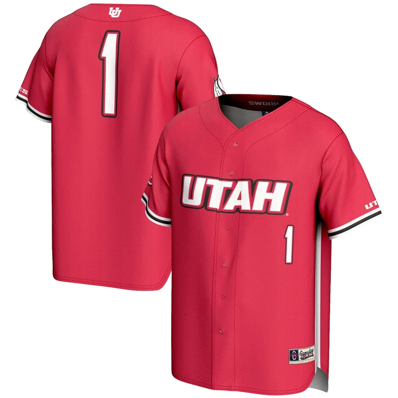 #1 White Utah Utes Lightweight Baseball Jersey GameDay Greats - Image 3