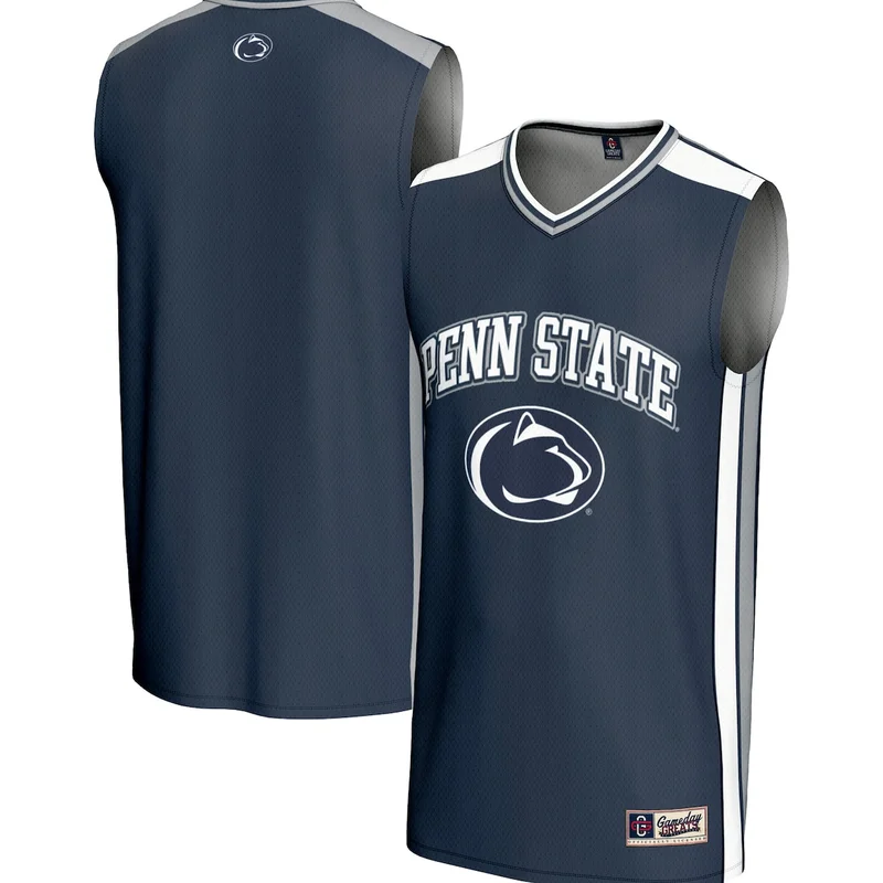 Navy Penn State Nittany Lions Spirit Basketball Jersey GameDay Greats 