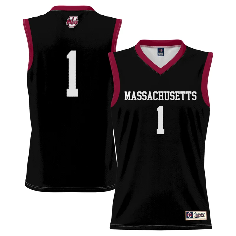 Unisex #1 Maroon UMass Minutemen Lightweight Basketball Jersey GameDay Greats - Image 5