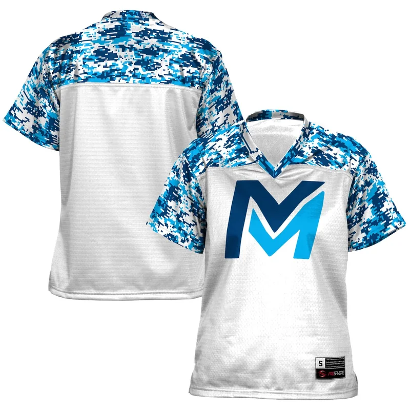 Jordan Brand #1 Maize Michigan Wolverines Untouchable Game Football Jersey - Image 4