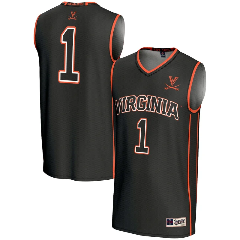 #1 Navy Virginia Cavaliers Lightweight Basketball Jersey GameDay Greats - Image 3