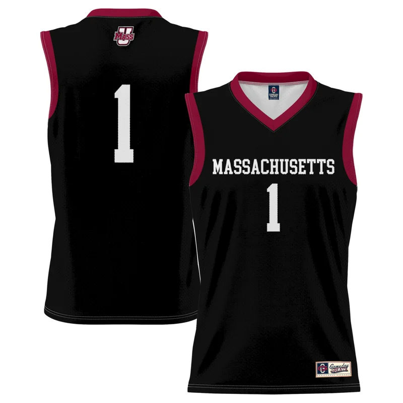 #1 Maroon UMass Minutemen Lightweight Basketball Jersey GameDay Greats - Image 3