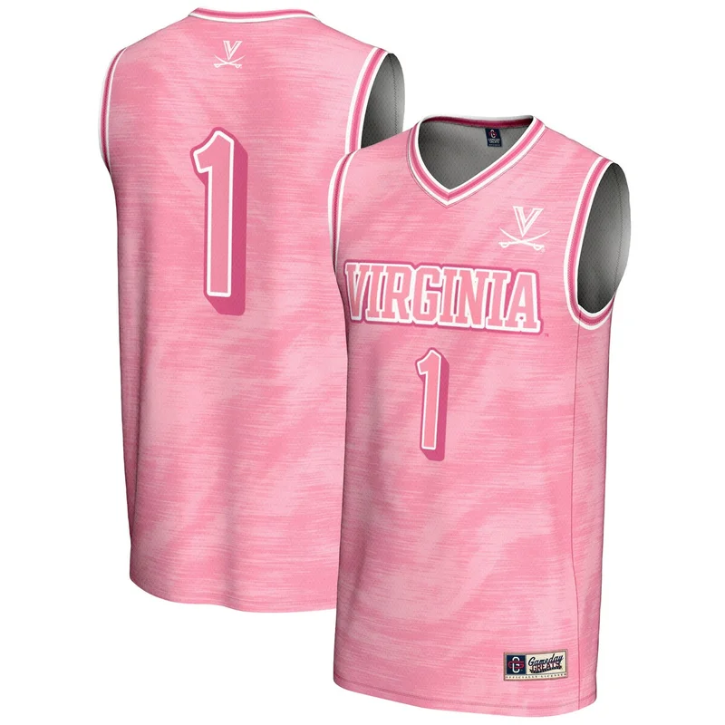 #1 Navy Virginia Cavaliers Lightweight Basketball Jersey GameDay Greats - Image 4