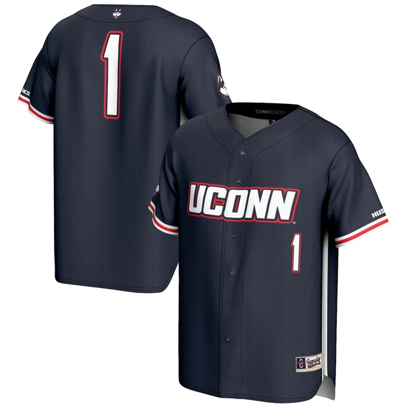 #1 White UConn Huskies Lightweight Baseball Jersey GameDay Greats - Image 4
