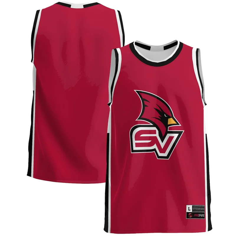 #1 Scarlet Rutgers Scarlet Knights Team Swingman Basketball Jersey - Image 2