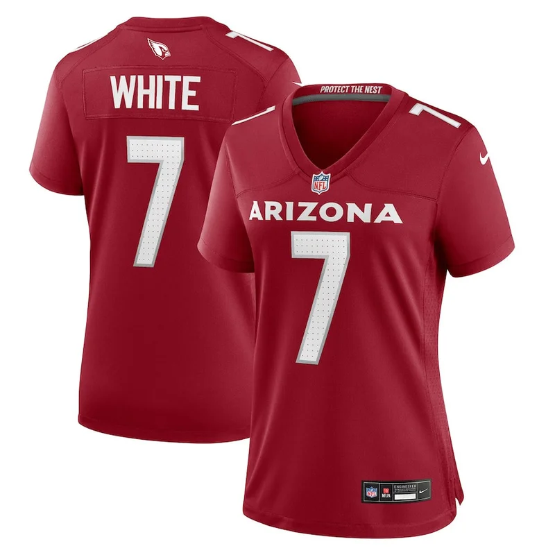 Kyzir White 7 Arizona Cardinals Game Jersey - Cardinal
