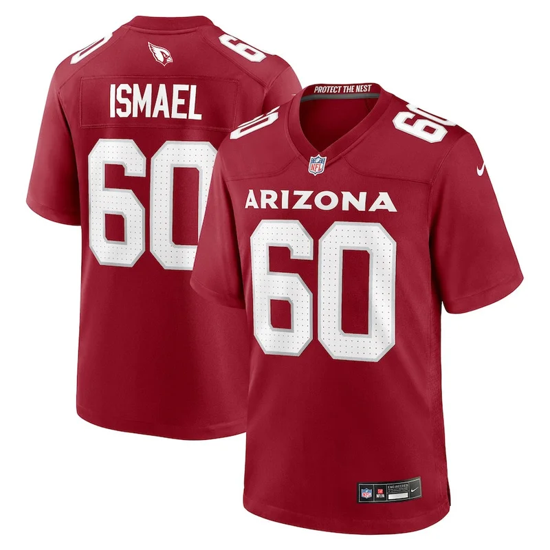 K'Von Wallace 42 Arizona Cardinals Jersey Team Game - Cardinal - Image 2