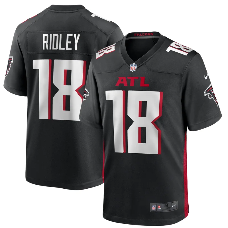 Arnold Ebiketie 47 Atlanta Falcons Game Jersey - Black - Image 5