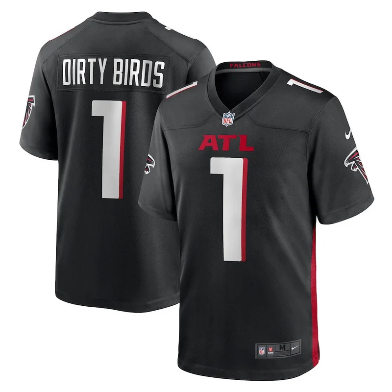 Demone Harris Atlanta Falcons Game Jersey - Black - Image 2
