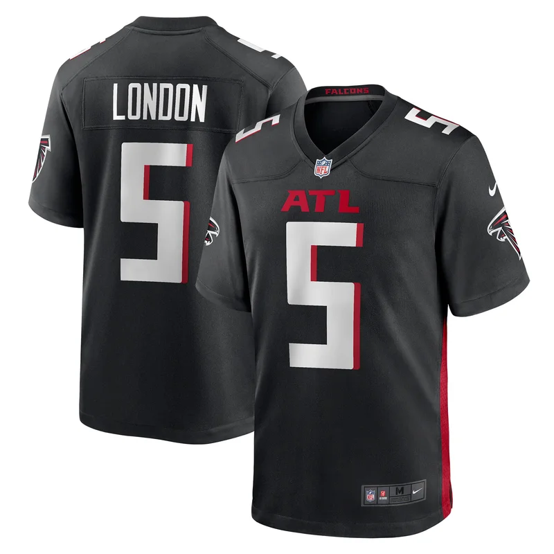 Drake London Atlanta Falcons Jersey Away Game Player - White - Image 2