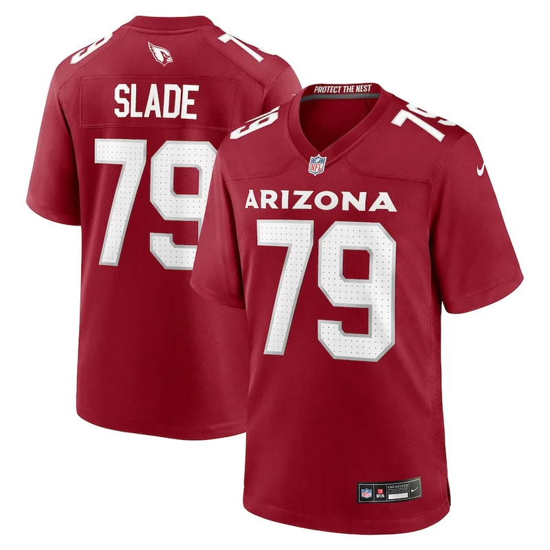 Jackson Barton 66 Arizona Cardinals Jersey Team Game - Cardinal - Image 2