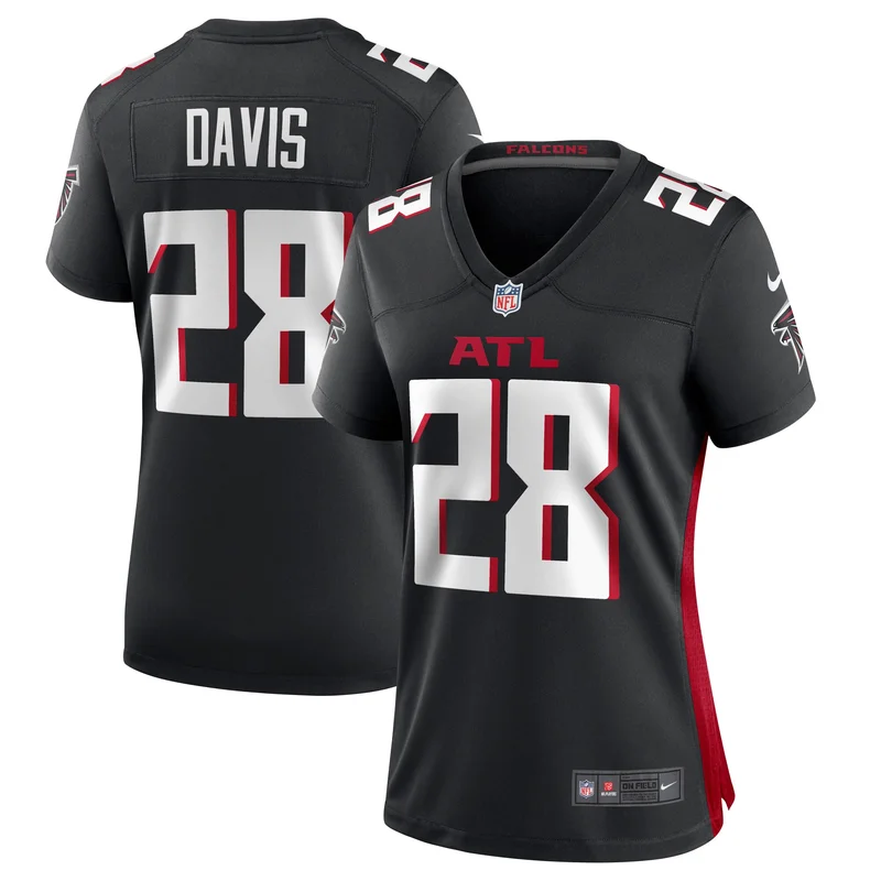 Michael Vick Atlanta Falcons Jersey Big & Tall 2002 Retired Player - Black - Image 3