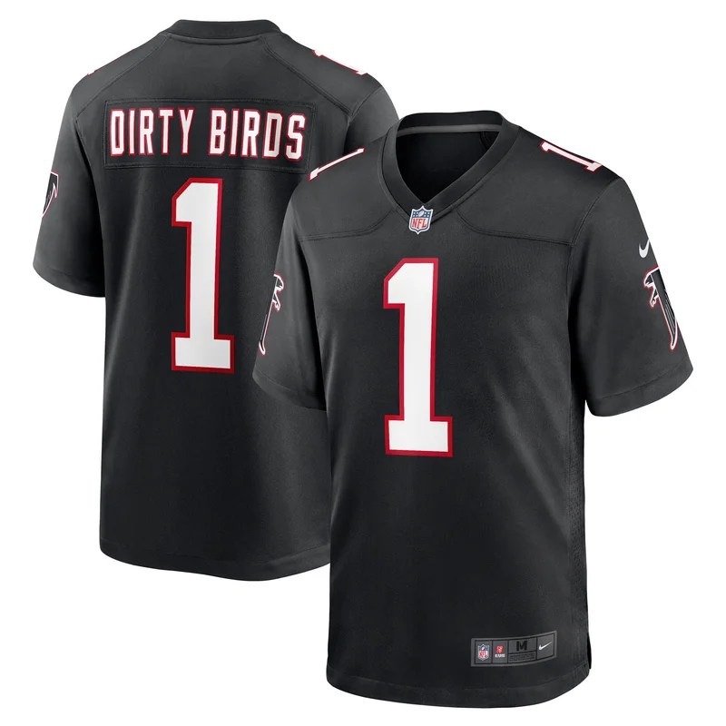 Demone Harris Atlanta Falcons Game Jersey - Black - Image 4