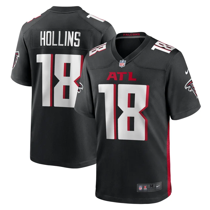 Lorenzo Carter Atlanta Falcons Game Jersey Player - Black - Image 3