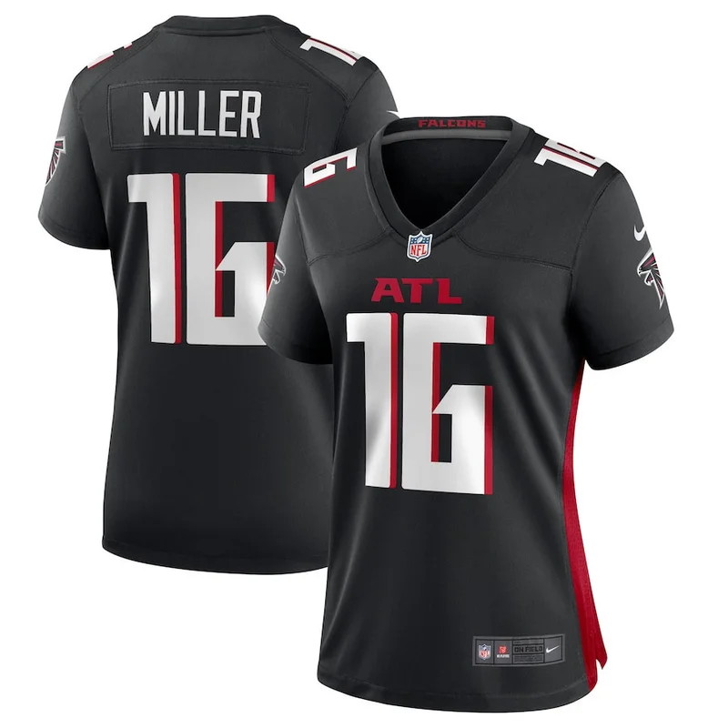 Scotty Miller 16 Atlanta Falcons Game Jersey - Black