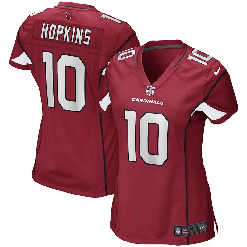DeAndre Hopkins 10 Arizona Cardinals Game Jersey - Cardinal
