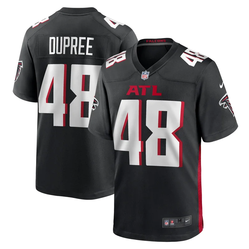 Arnold Ebiketie 47 Atlanta Falcons Game Jersey - Black - Image 2