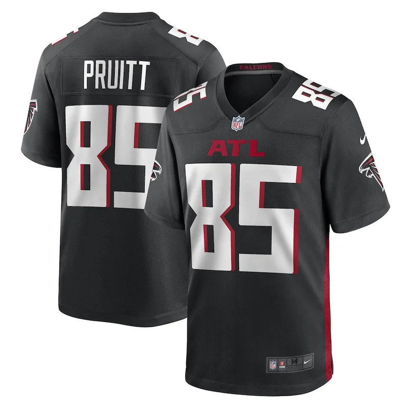 MyCole Pruitt 85 Atlanta Falcons Game Jersey - Black