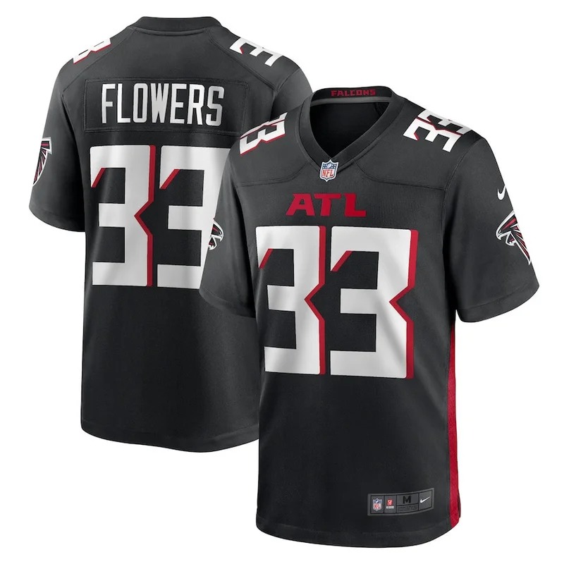 Tony Gonzalez 88 Atlanta Falcons Jersey Retired Game - Black - Image 3