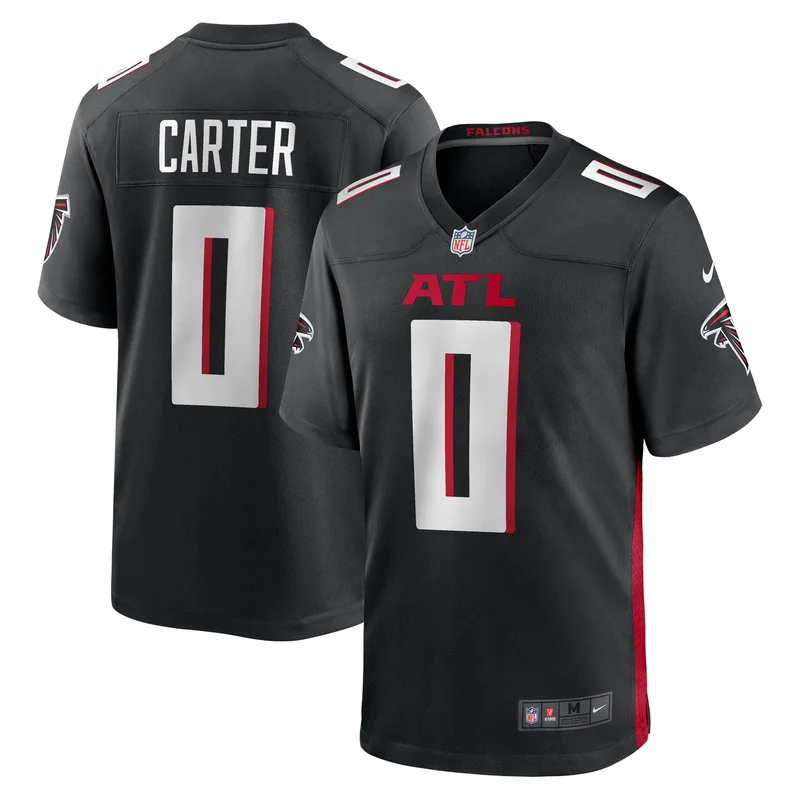 Lorenzo Carter Atlanta Falcons Game Jersey Player - Black