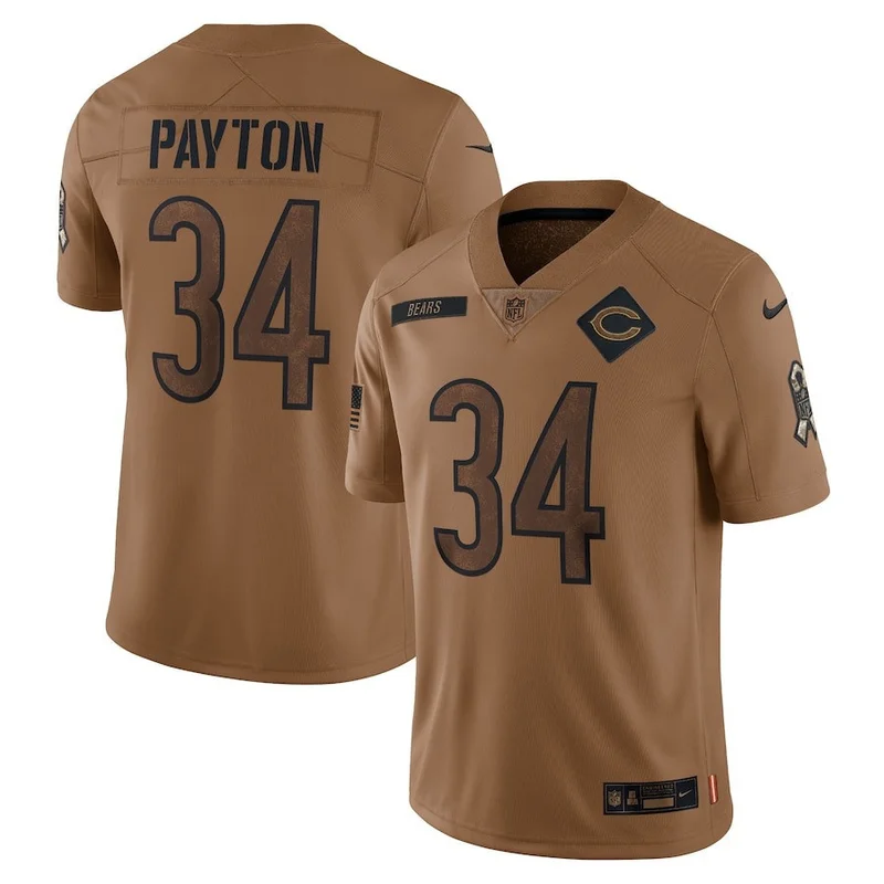 Teven Jenkins 76 Chicago Bears Game Jersey - Navy - Image 3