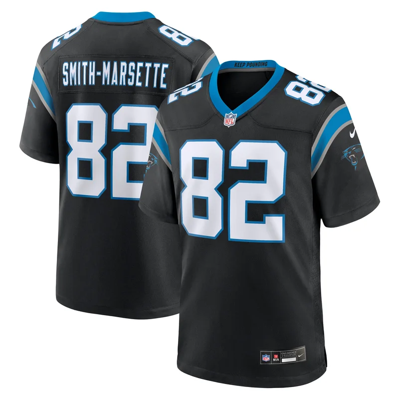 Jake Delhomme 17 Carolina Panthers Jersey Retired - Blue - Image 4