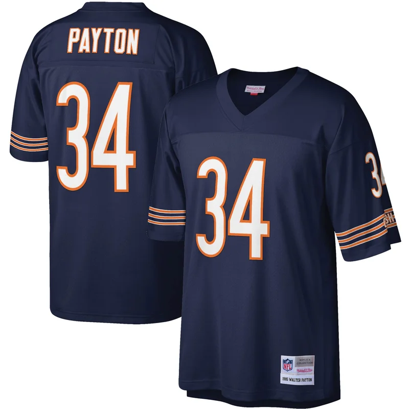 Walter Payton Chicago Bears Jersey Chainstitch Legacy - Cream - Image 2