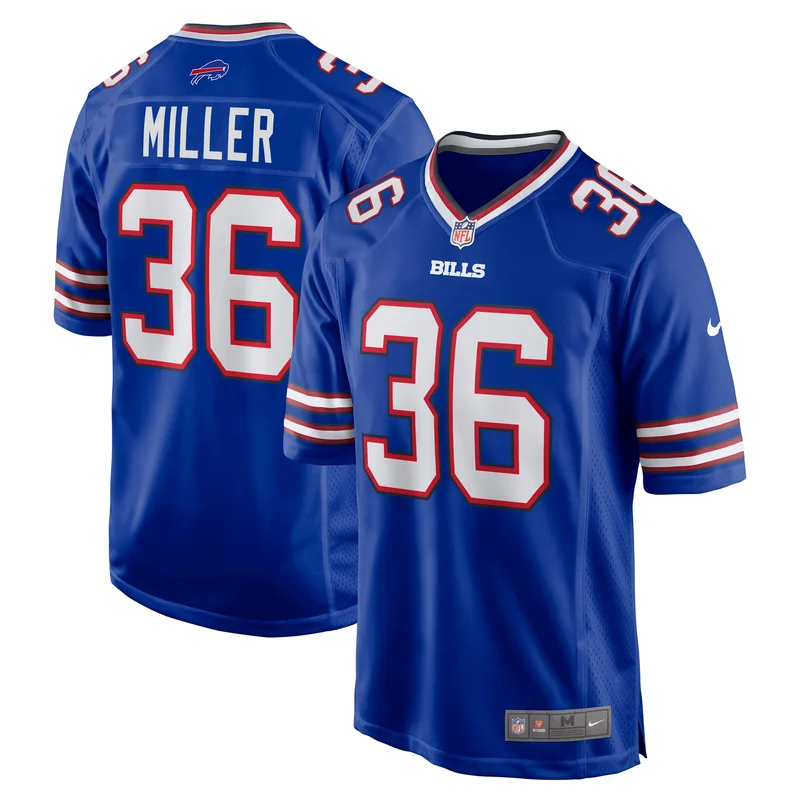 Germain Ifedi Buffalo Bills Jersey Team Game - Royal - Image 4