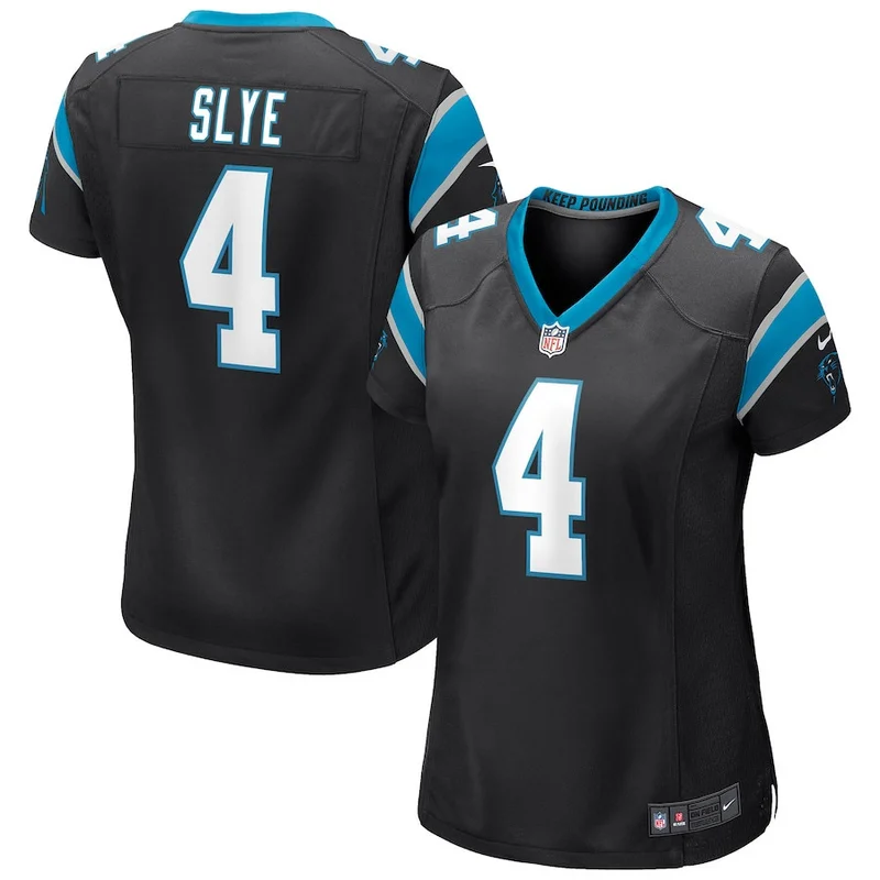 Jeremy Chinn 21 Carolina Panthers Game Jersey - Blue - Image 2