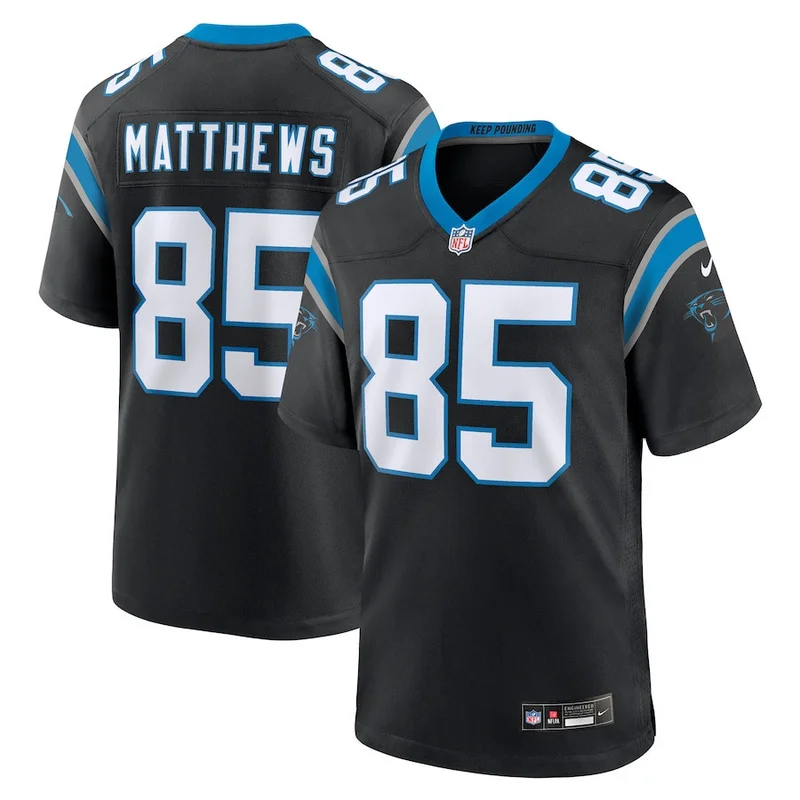 Jake Delhomme 17 Carolina Panthers Jersey Retired - Blue - Image 5