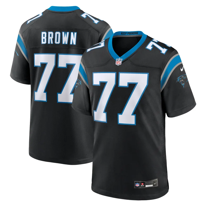 Carolina Panthers Jersey Retired Player Game - Black - Image 5
