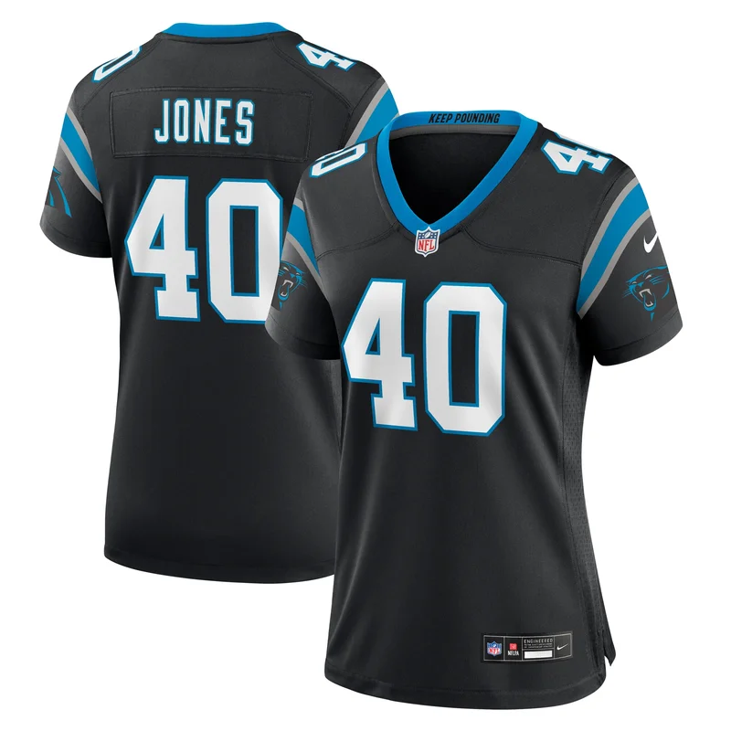 Carolina Panthers Jersey Retired Player Game - Black - Image 4