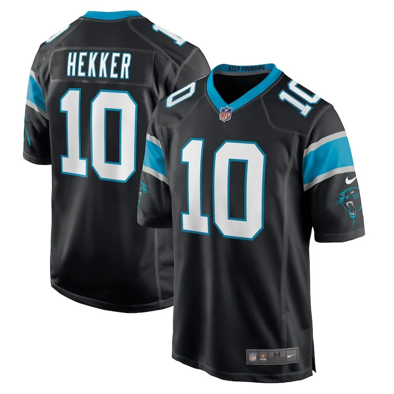 Jeremy Chinn 21 Carolina Panthers Game Jersey - Blue - Image 3