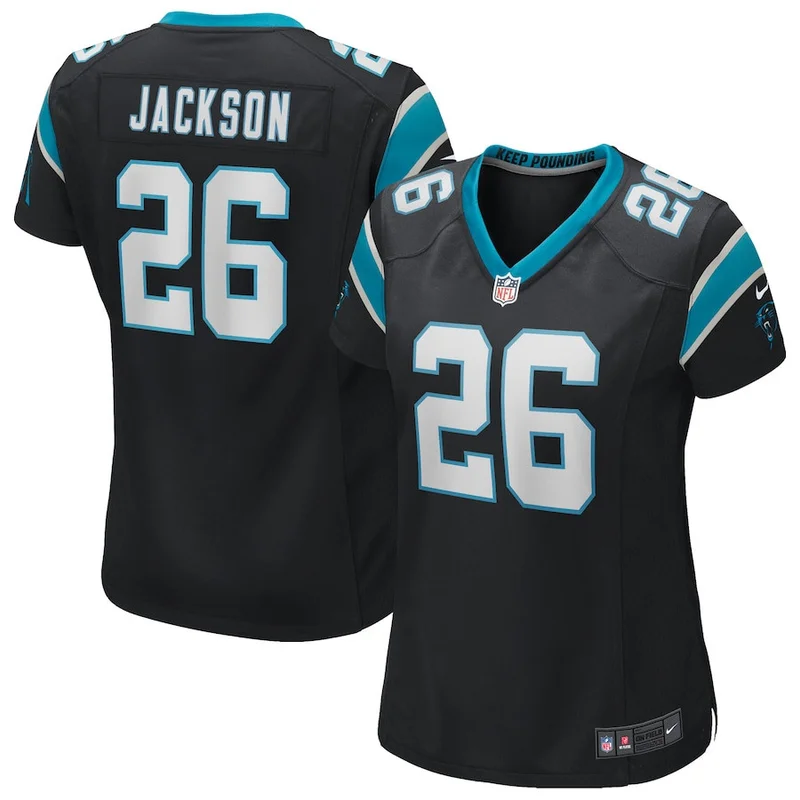Donte Jackson 26 Carolina Panthers Game Jersey - Black