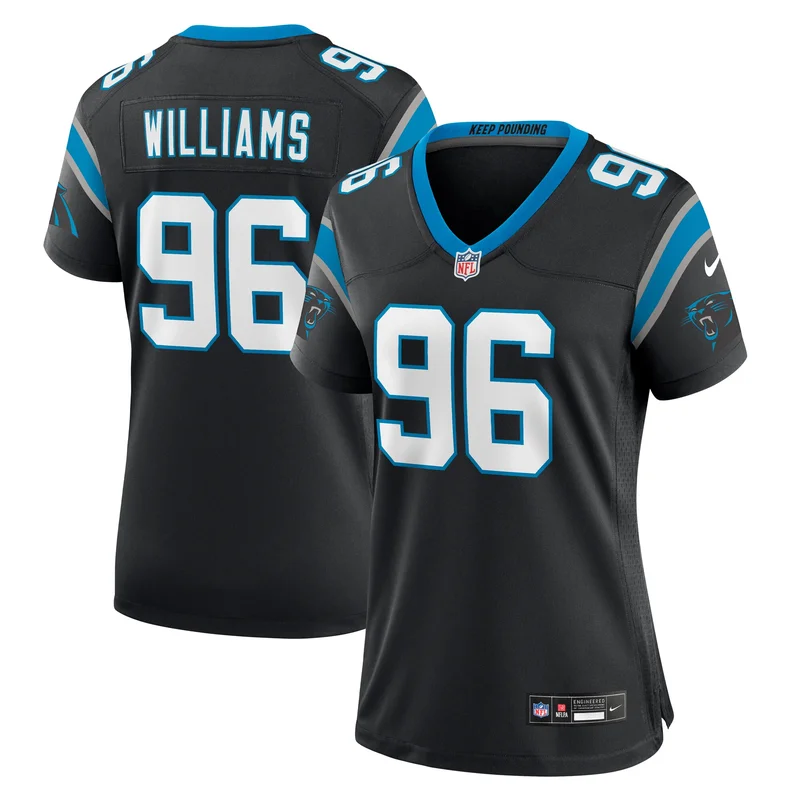 Damiere Byrd 18 Carolina Panthers Jersey Team Game - Black - Image 4
