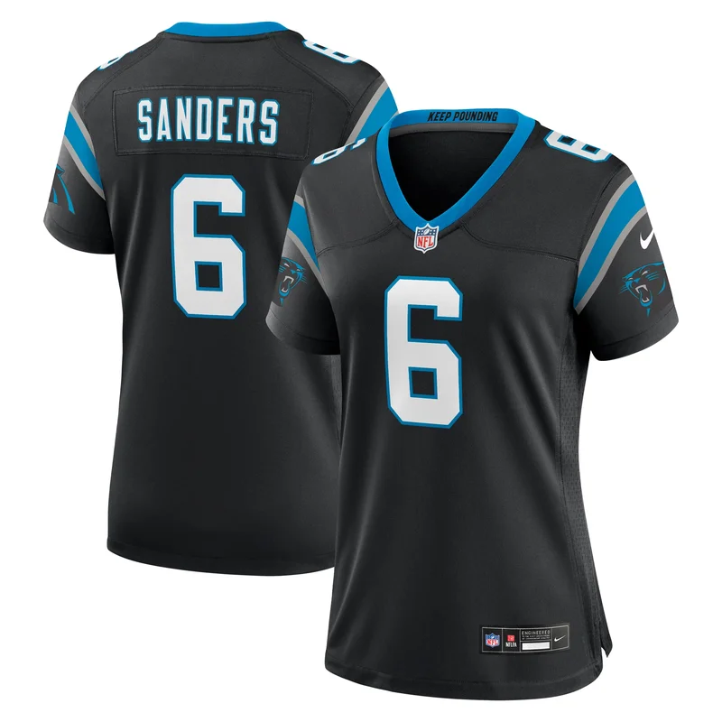 Matthias Farley 41 Carolina Panthers Game Jersey - Black - Image 3