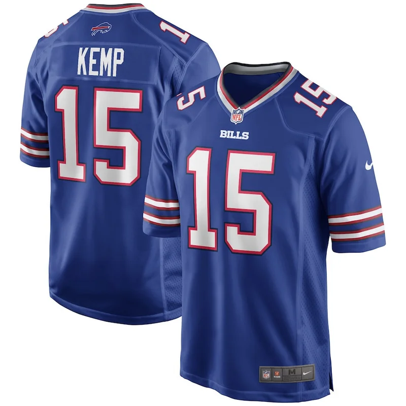 Tommy Doyle 72 Buffalo Bills Game Jersey - Royal - Image 5