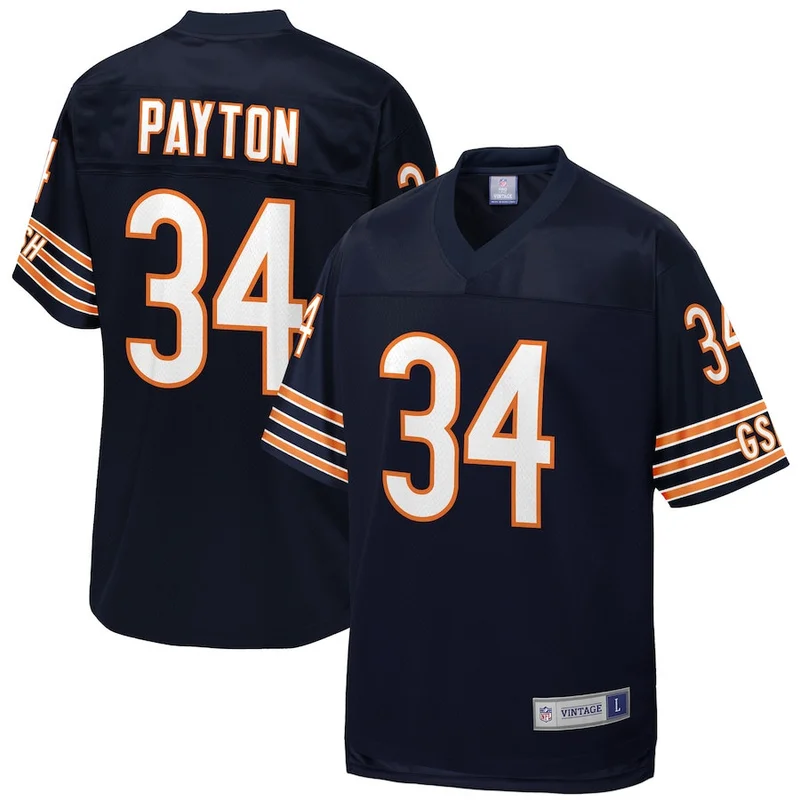 Trent Taylor 15 Chicago Bears Jersey Team Game - Navy - Image 4