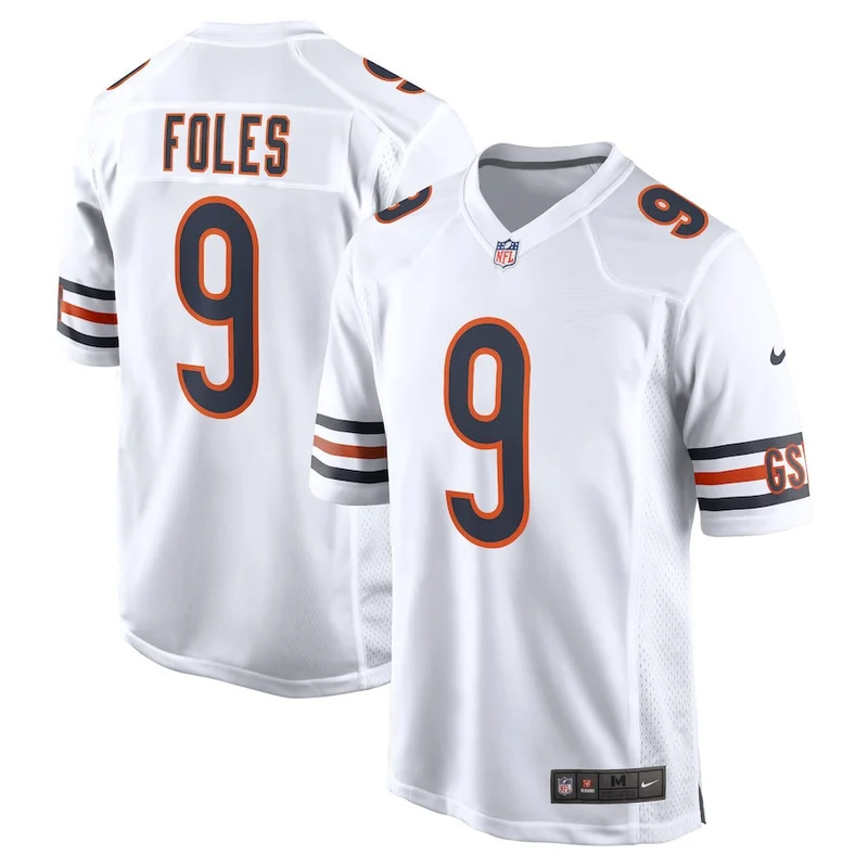 Moore 2 Signed Chicago Bears Jersey Moore Than A Feeling Game - Navy - Image 5