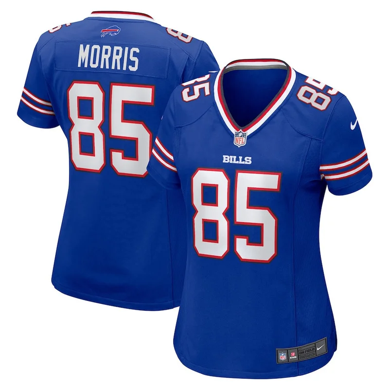 Nyheim Hines 0 Buffalo Bills Jersey Home Game - Royal - Image 2