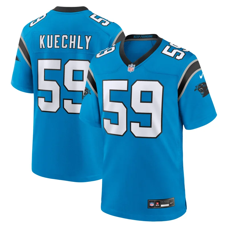 Lamar Jackson Carolina Panthers Game Jersey - Black - Image 3