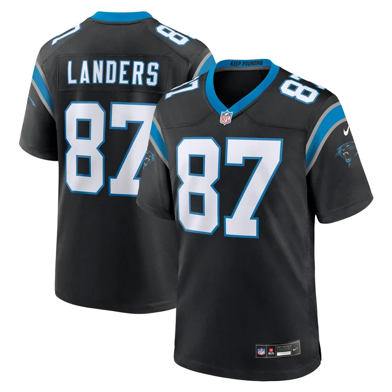 Lamar Jackson Carolina Panthers Game Jersey - Black - Image 5