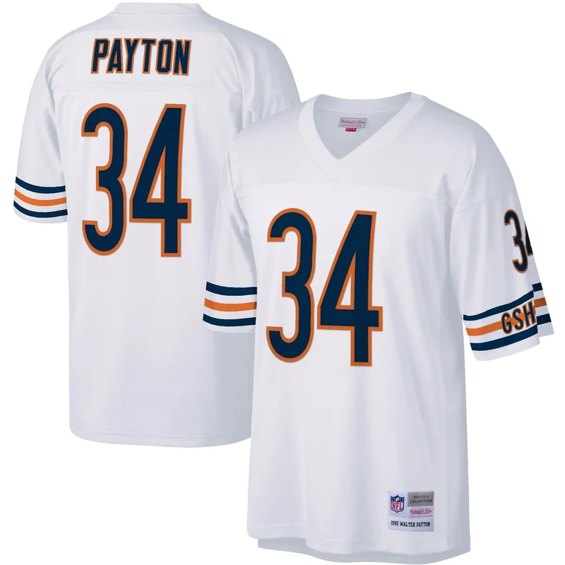 Walter Payton Chicago Bears Jersey Chainstitch Legacy - Cream - Image 3