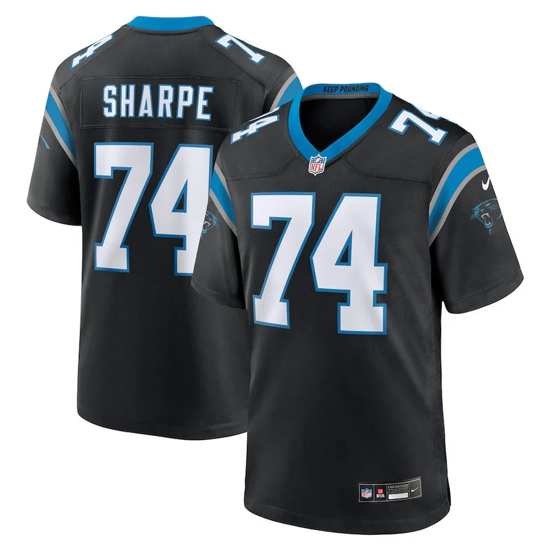Jake Delhomme 17 Carolina Panthers Jersey Retired - Blue - Image 3